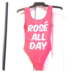 2 Hot Pink "Rose All Day" Swimsuits!